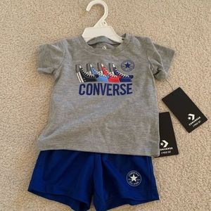 ✅ converse boys 12 months 2 piece set